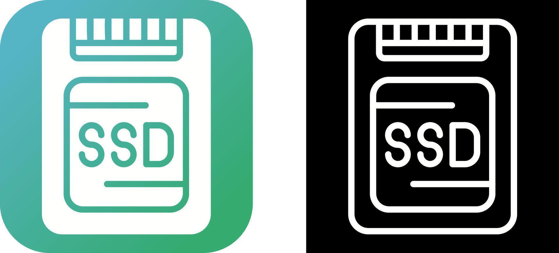 Ssd Vector Icon