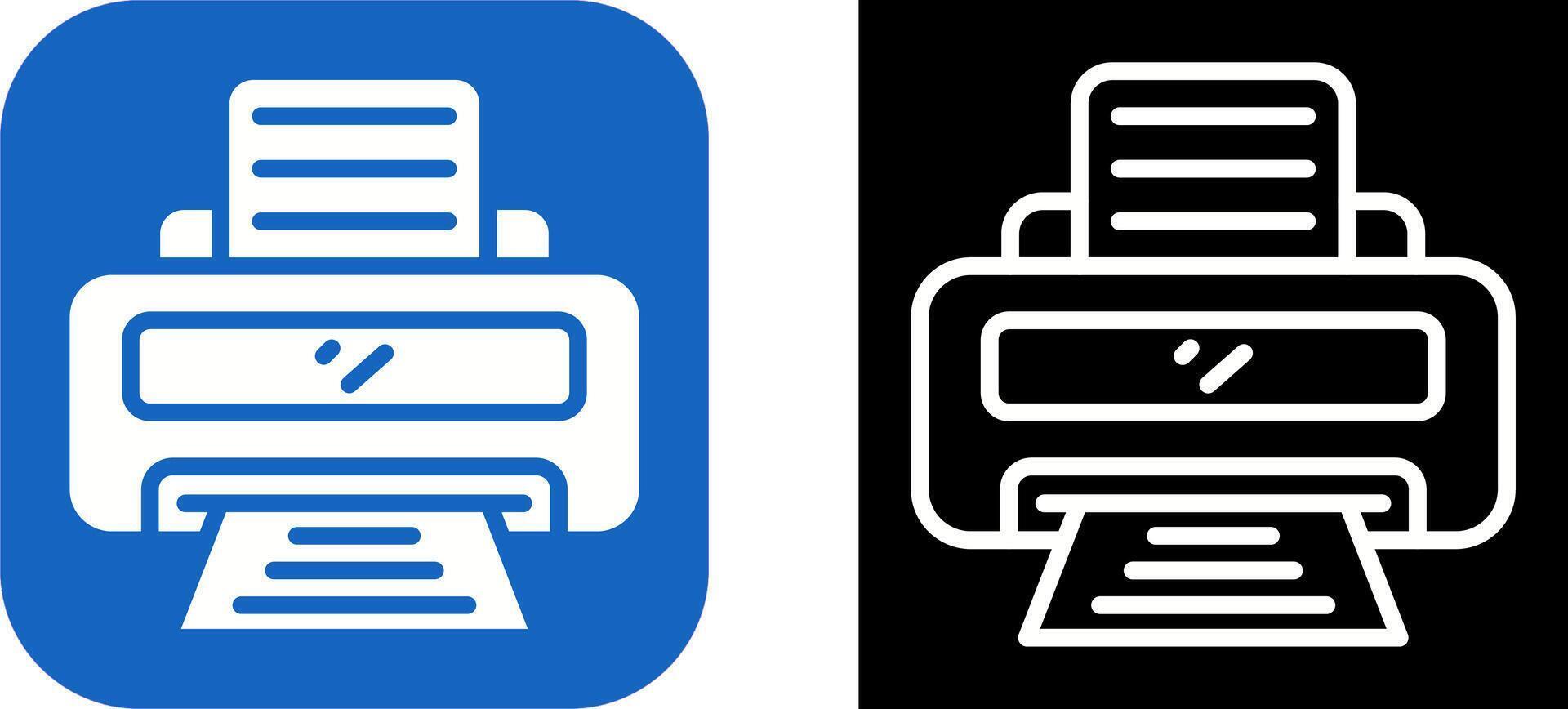 Printer Vector Icon