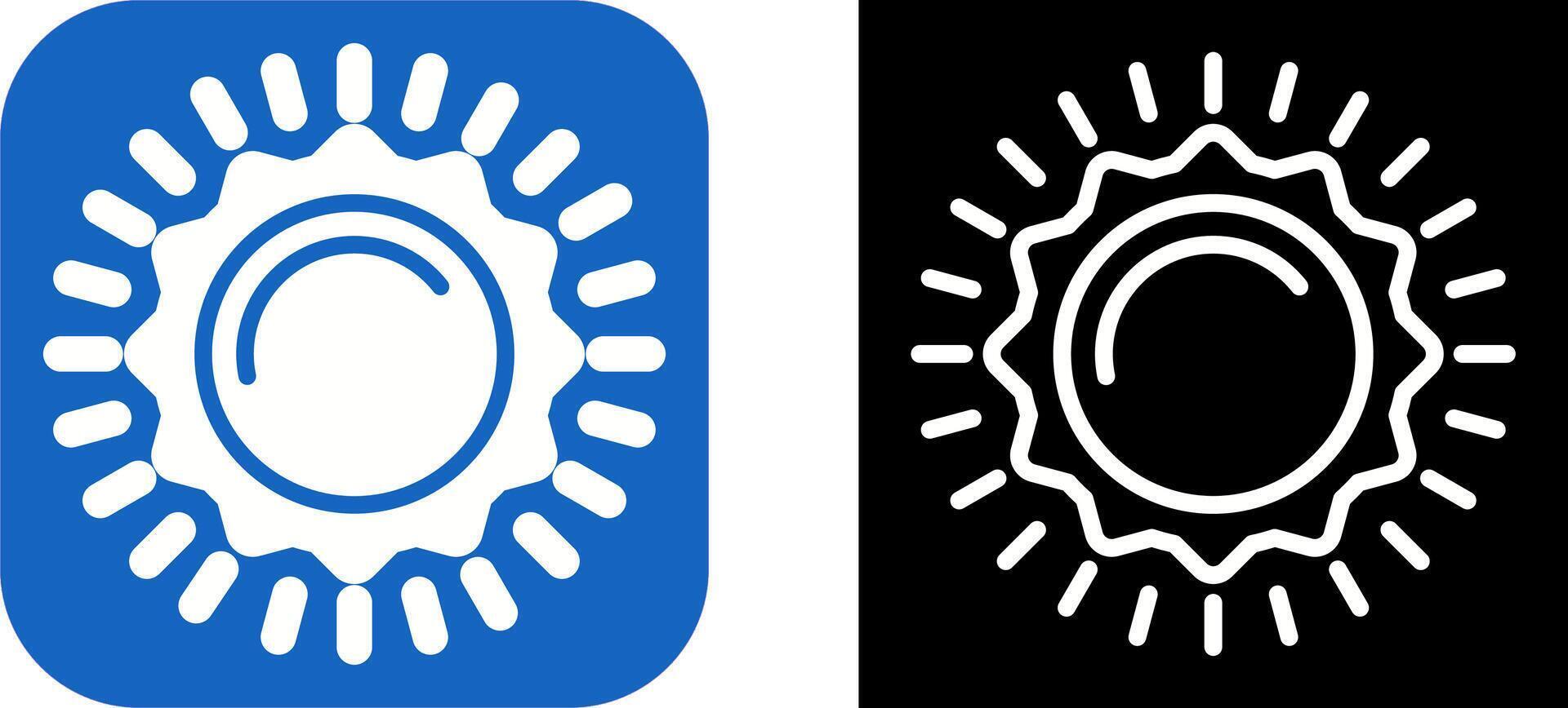 Sun Vector Icon