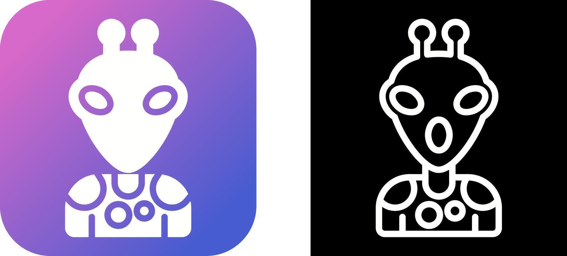 Alien Vector Icon