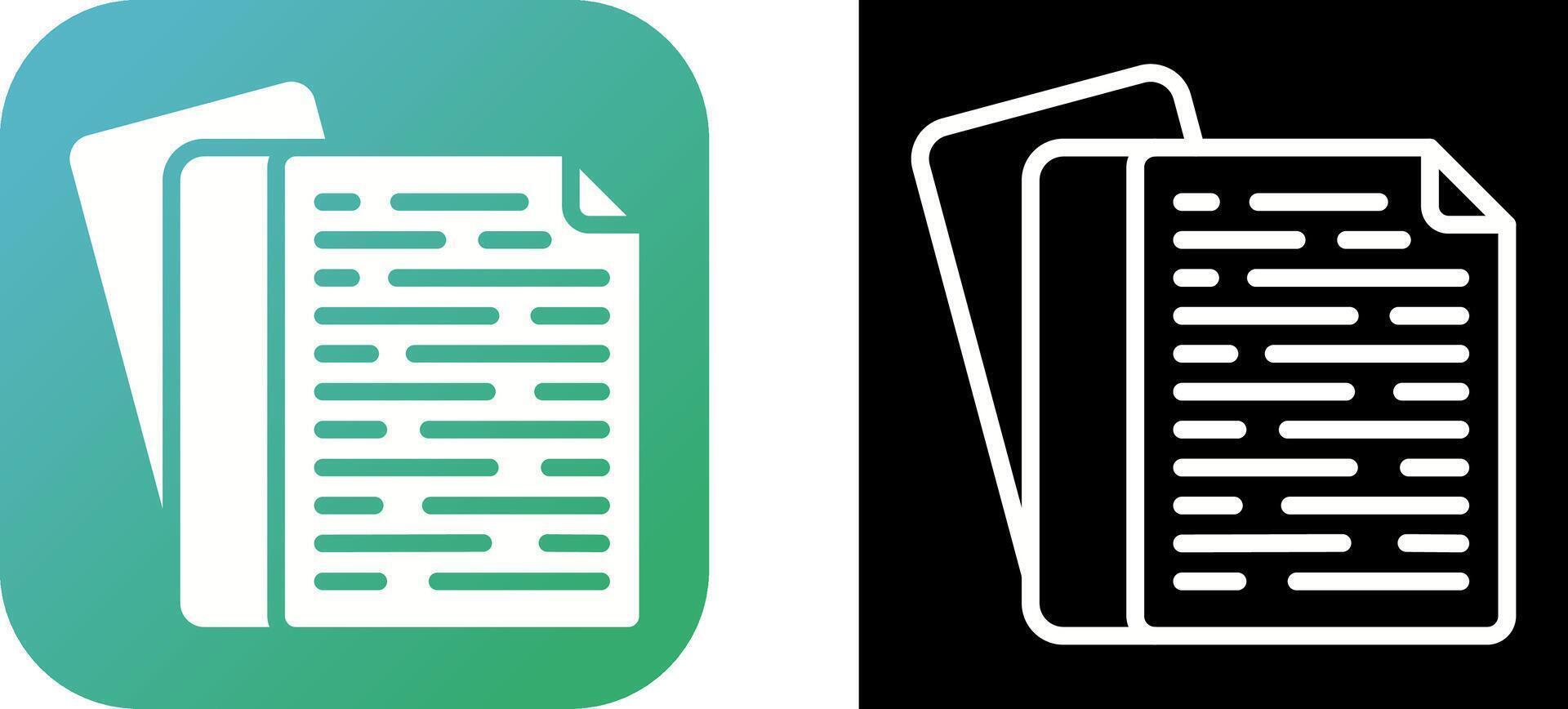 Documents Vector Icon