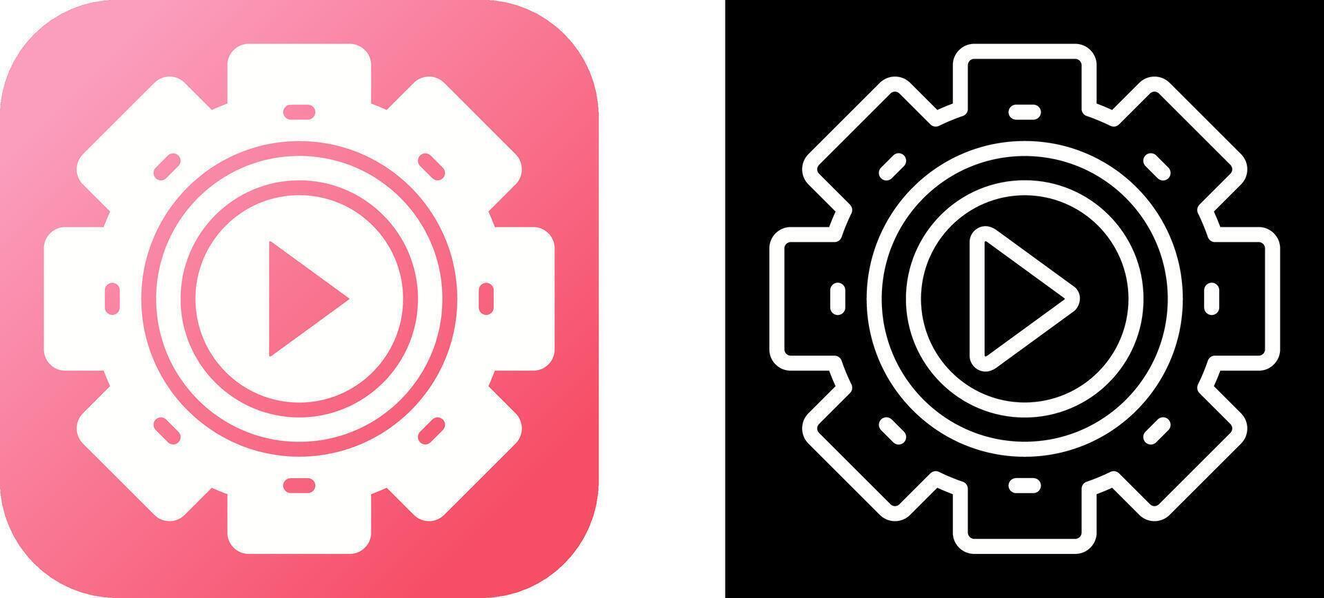 Multimedia Option Vector Icon