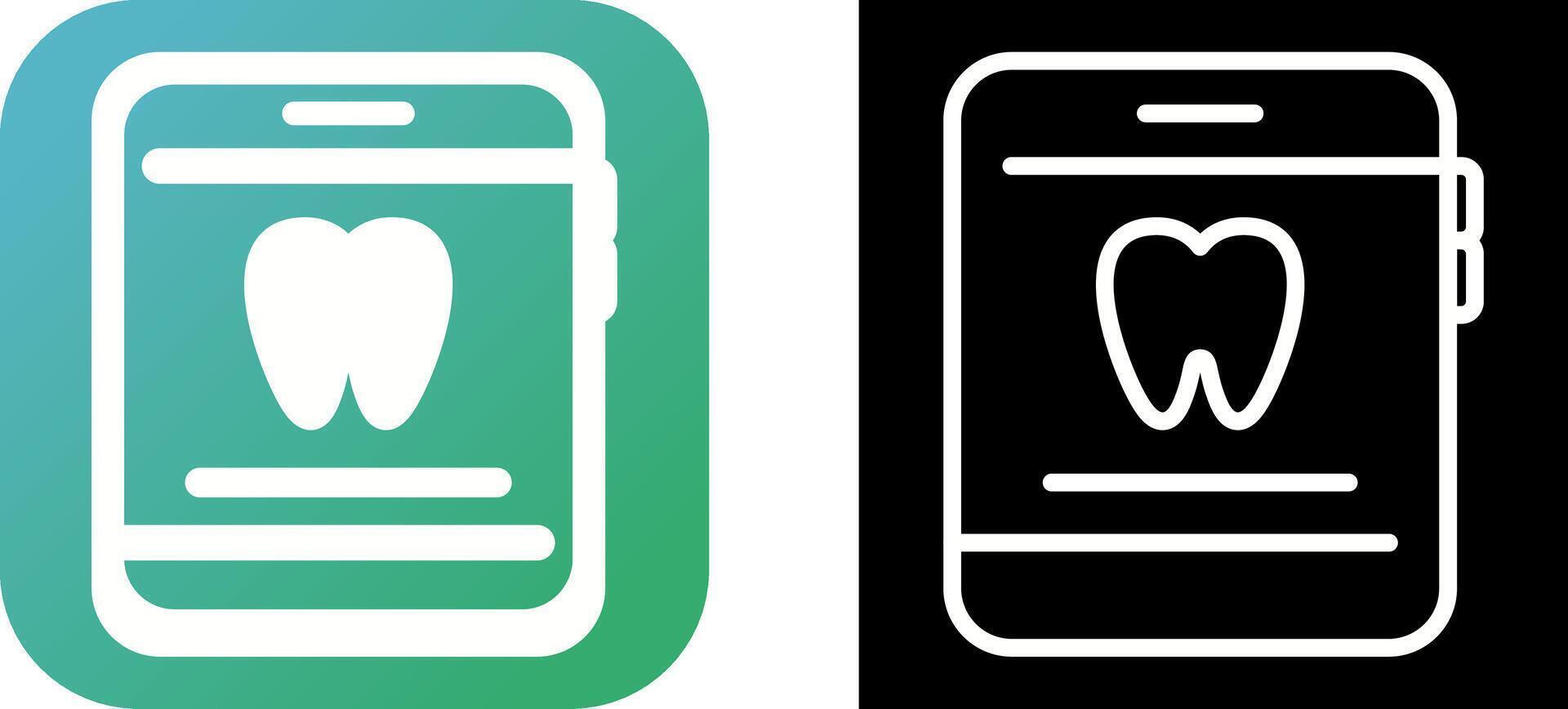 Dentist App Vector Icon