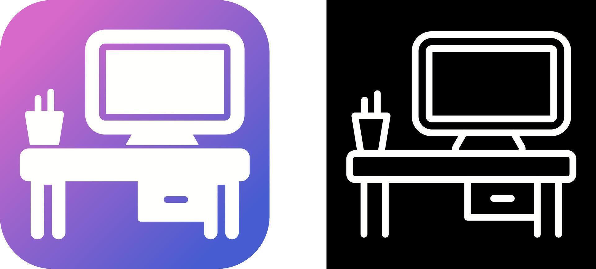 Computer Vector Icon