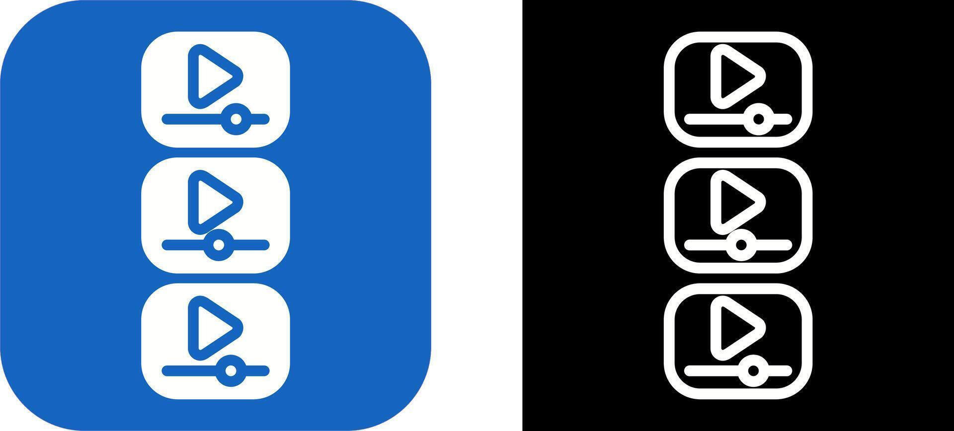 Videos Vector Icon