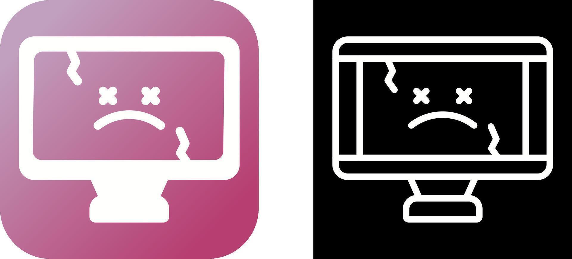 Computer Vector Icon