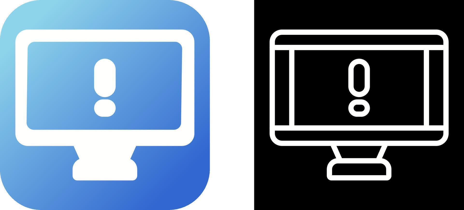 Computer Vector Icon