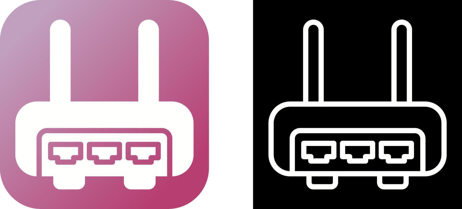 Router Vector Icon