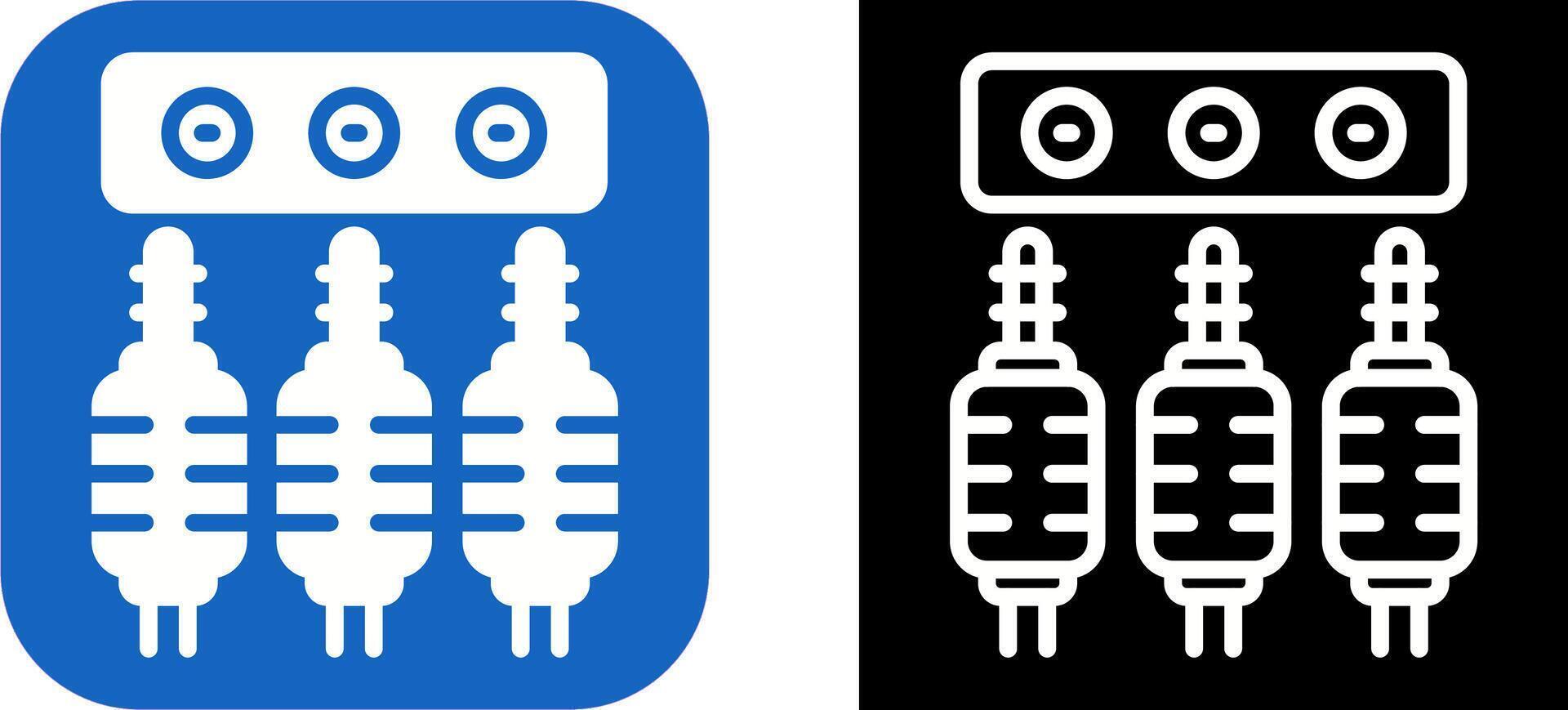 Jack Connector Vector Icon