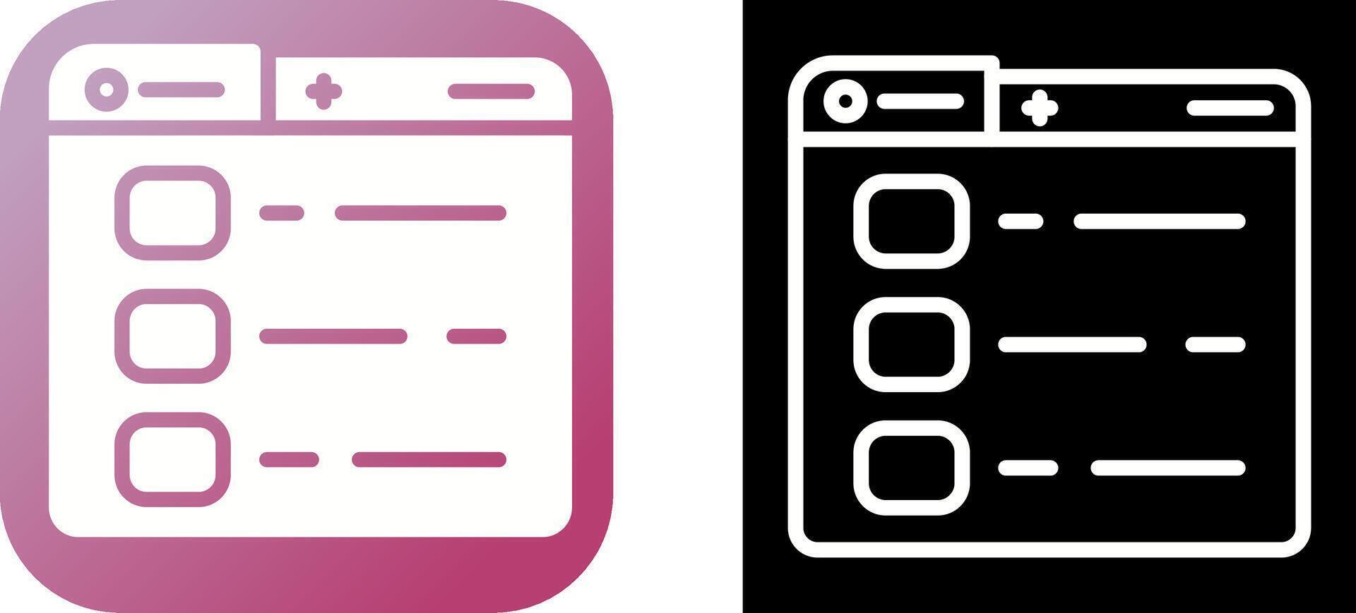 Options Vector Icon