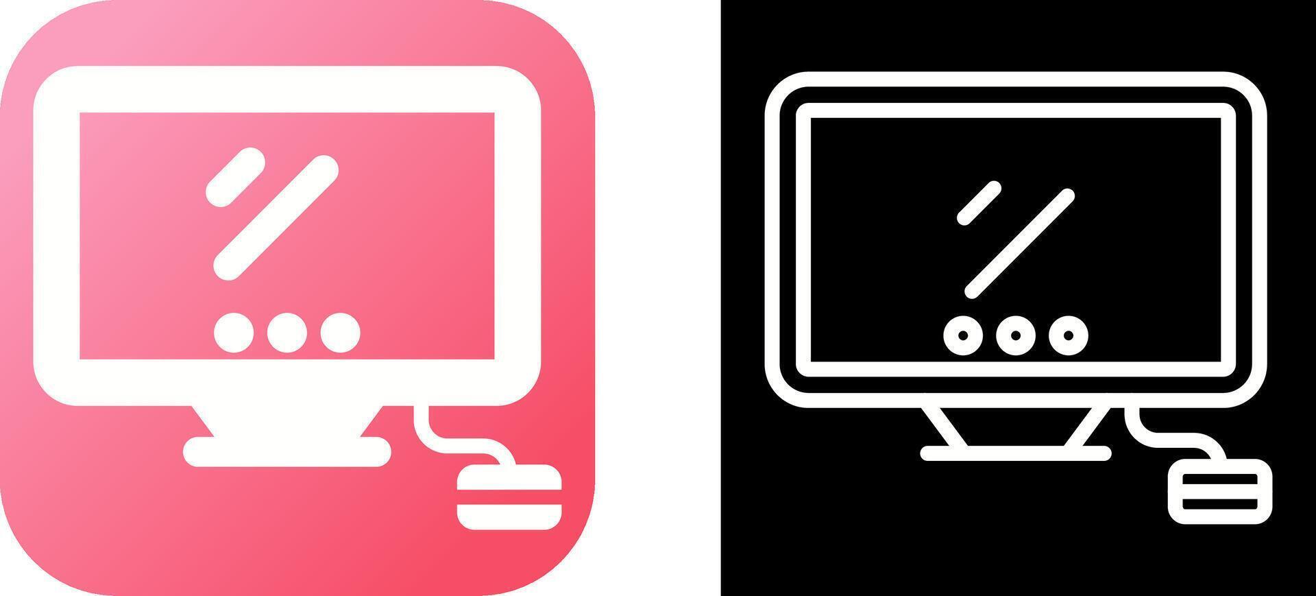 Desktop Vector Icon