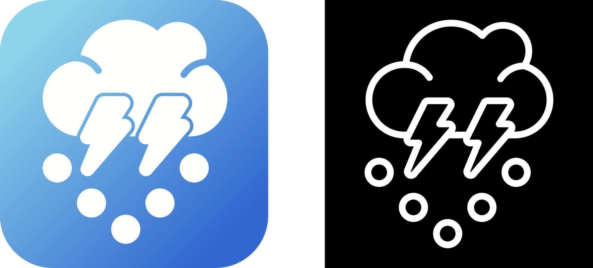 icono de vector de nube