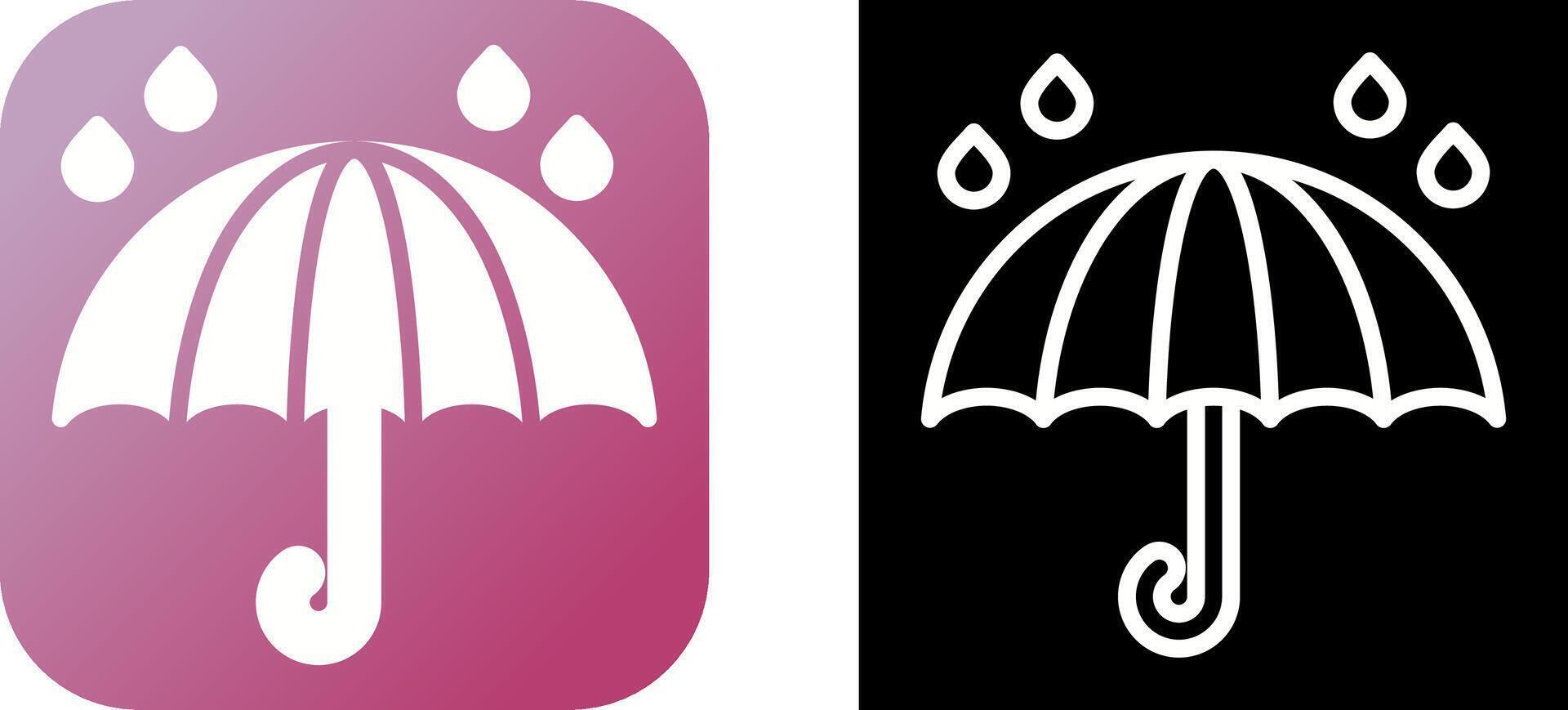 Umbrella Vector Icon