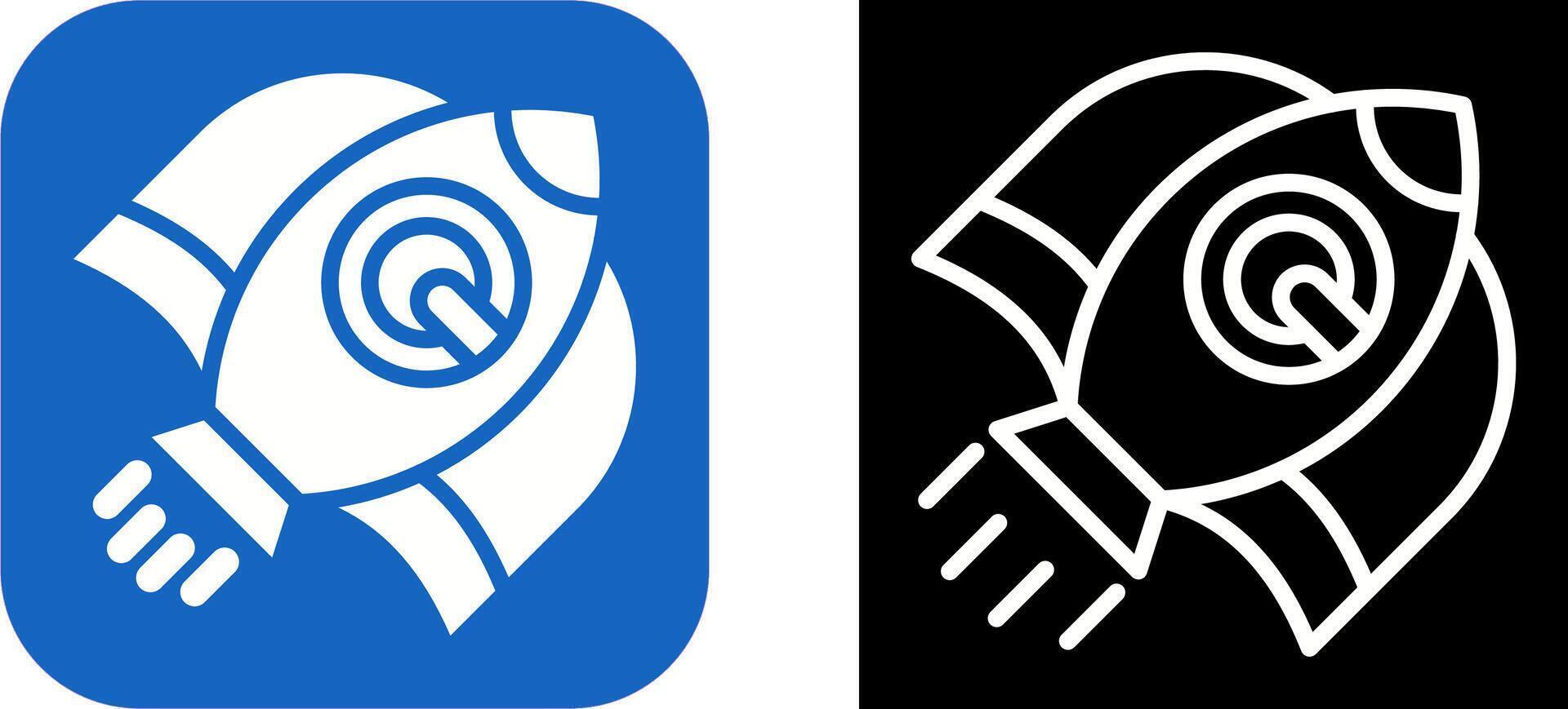 Rocket Ship Vector Icon