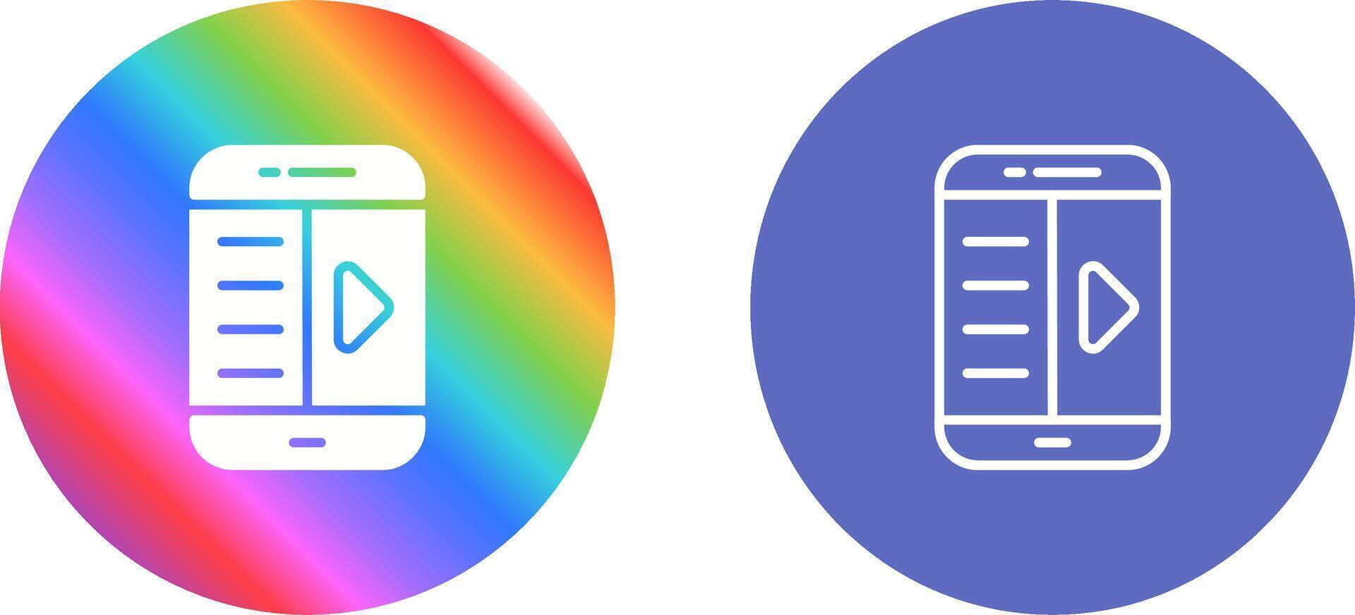 E-Book Reader Vector Icon