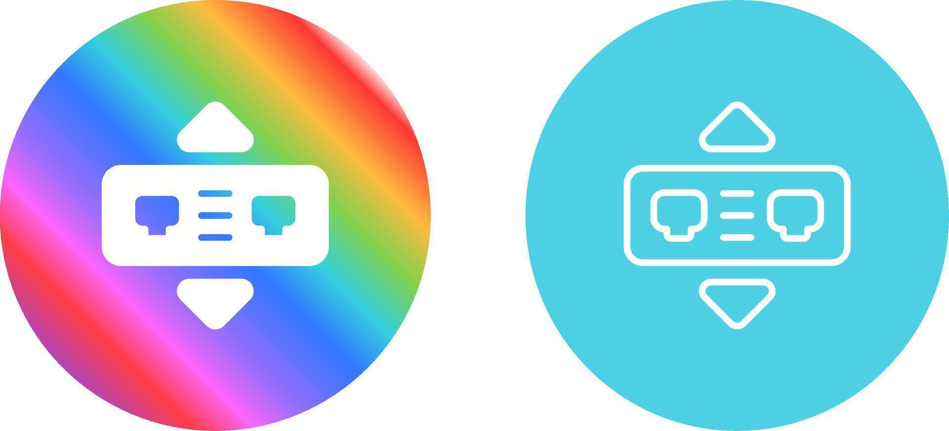 Network Bridge Vector Icon