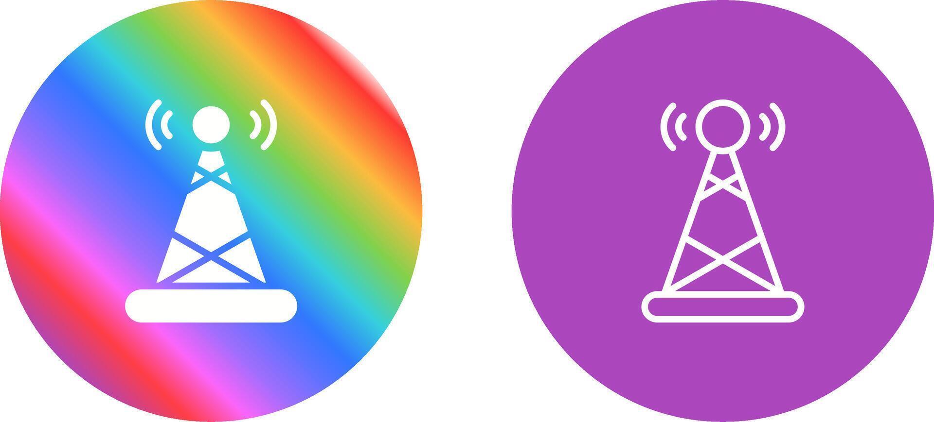 Signal Tower Vector Icon
