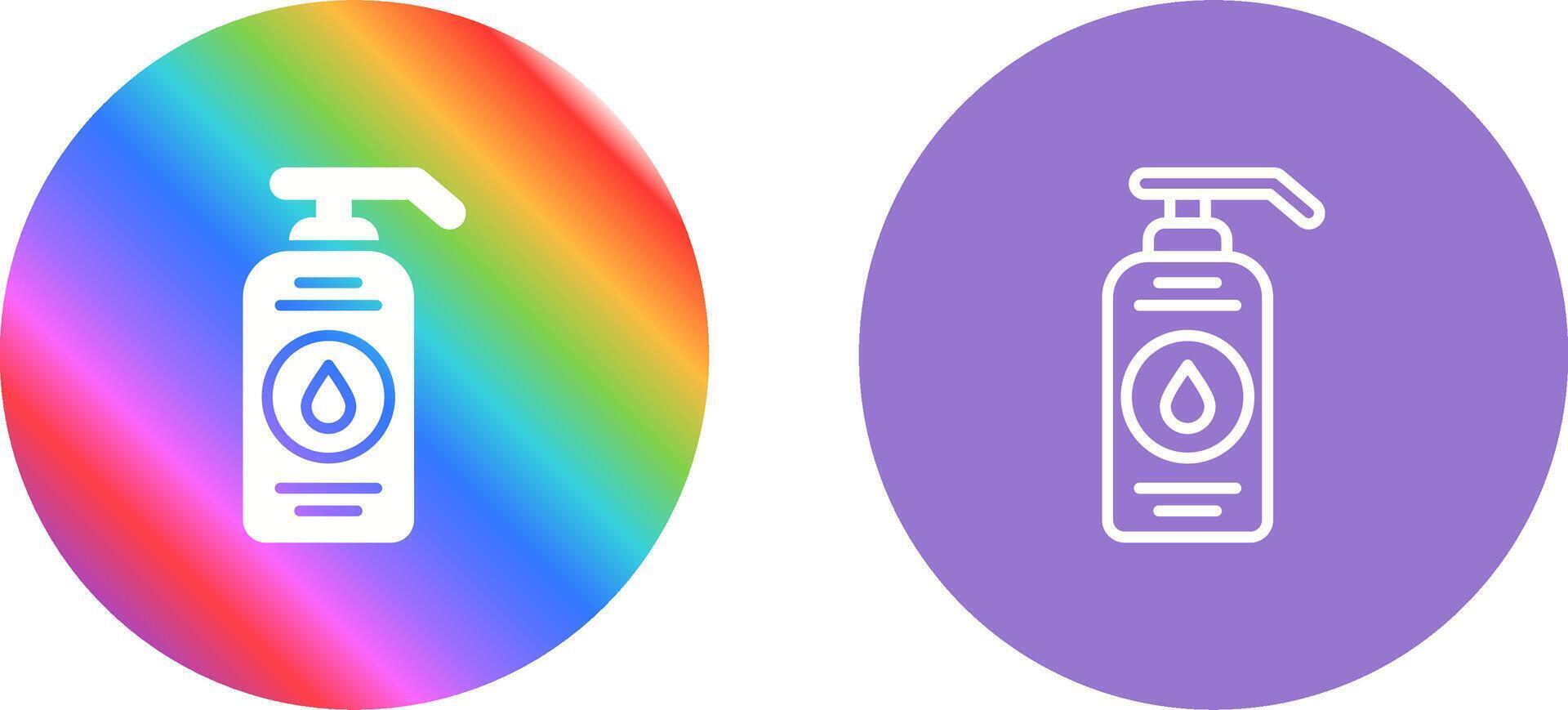Hand sanitizer Vector Icon