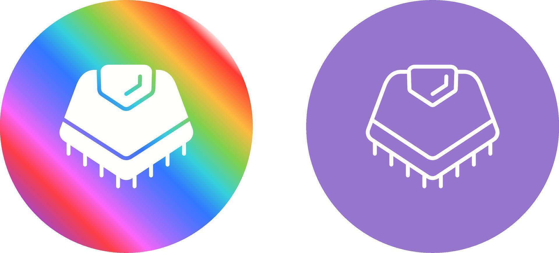 Poncho Vector Icon