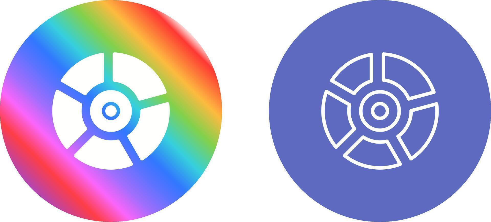 Pie Chart Vector Icon