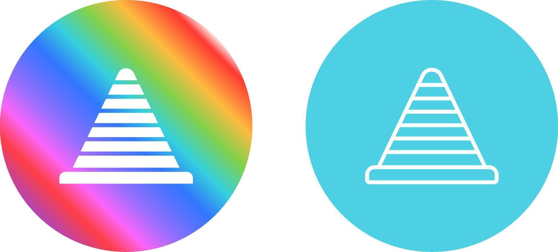 Traffic cone Vector Icon