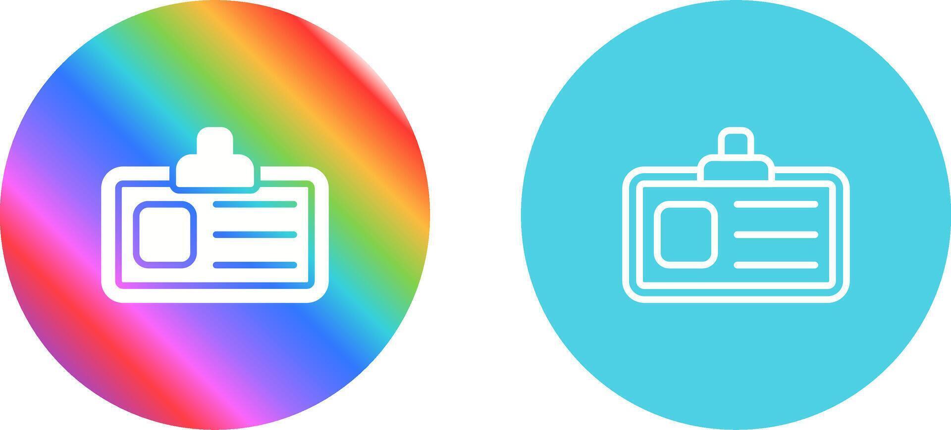 Business Card Vector Icon