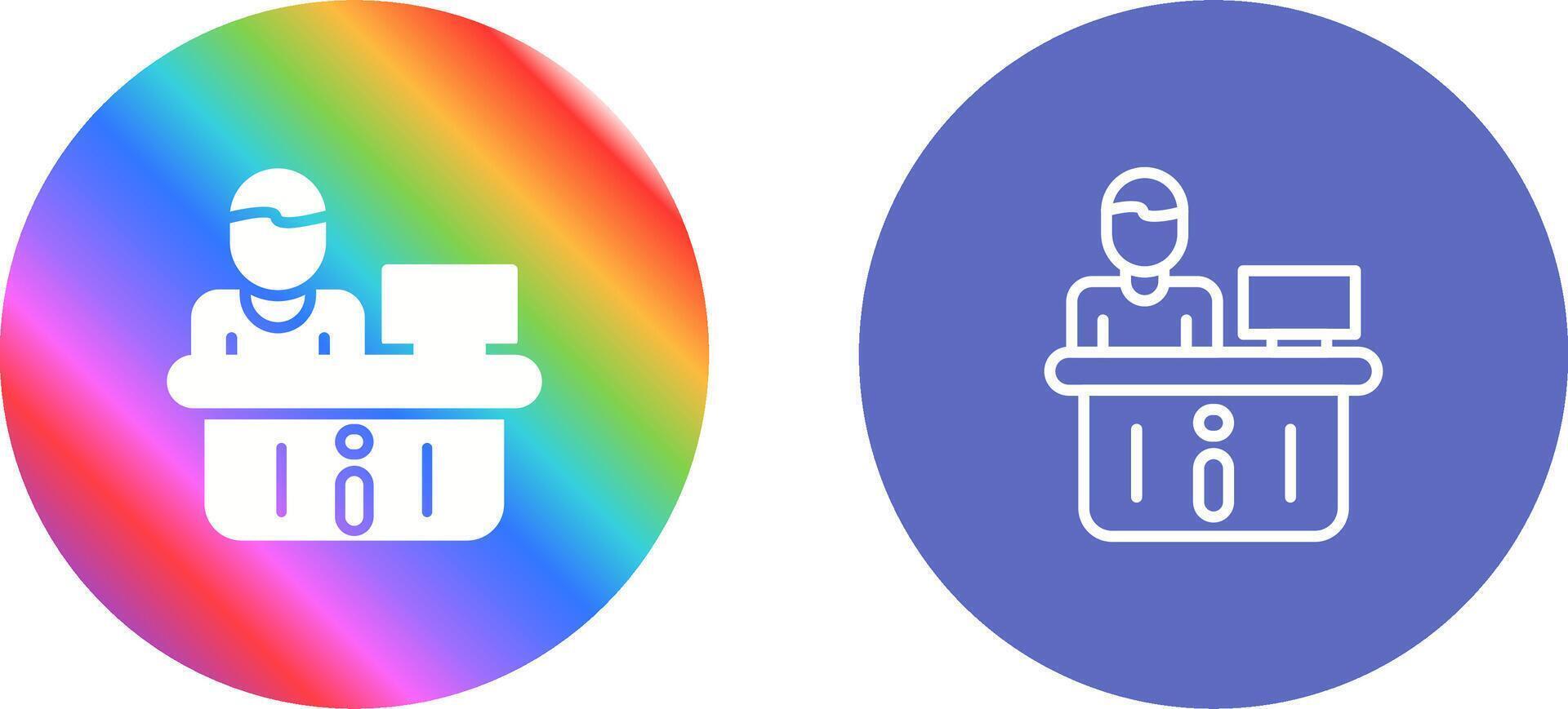 Reception Vector Icon