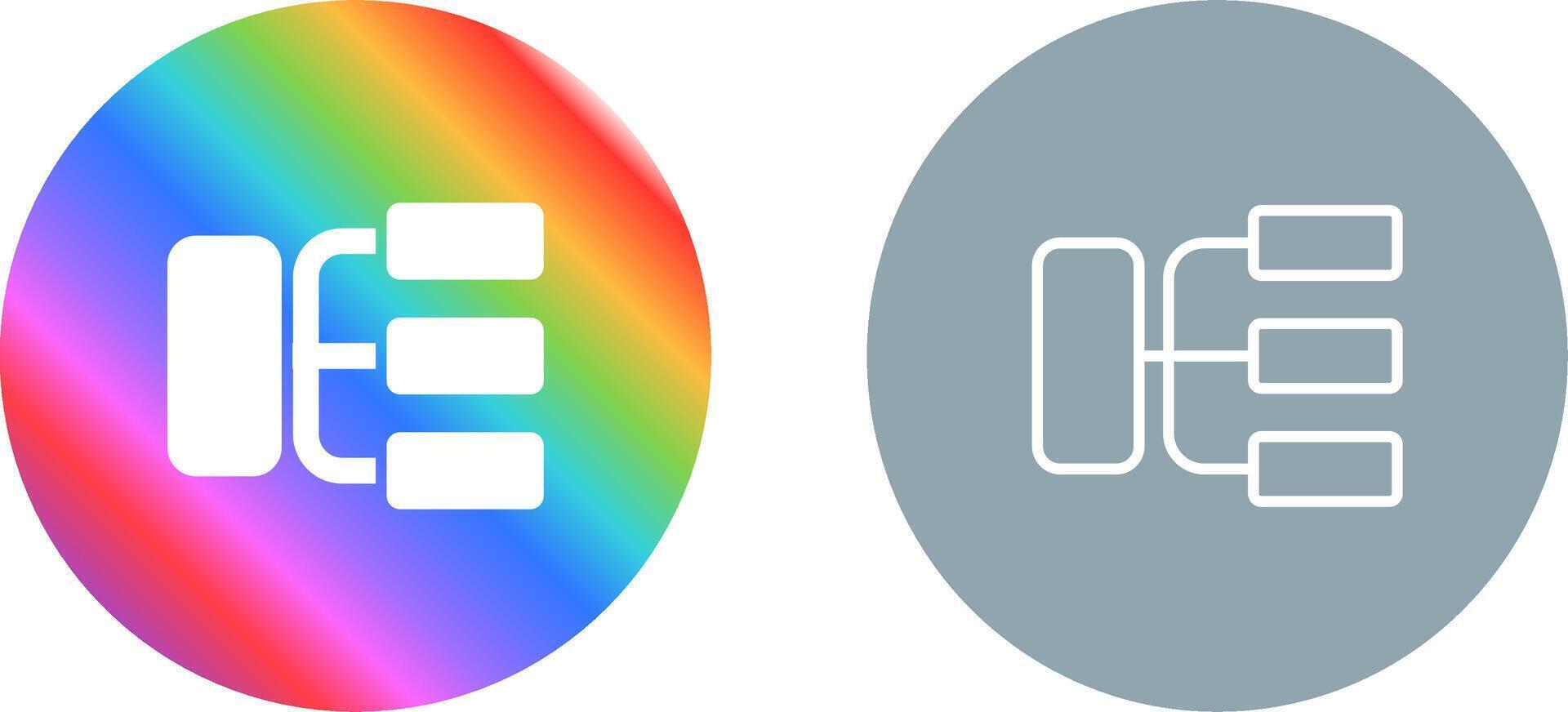 Hierarchy Vector Icon