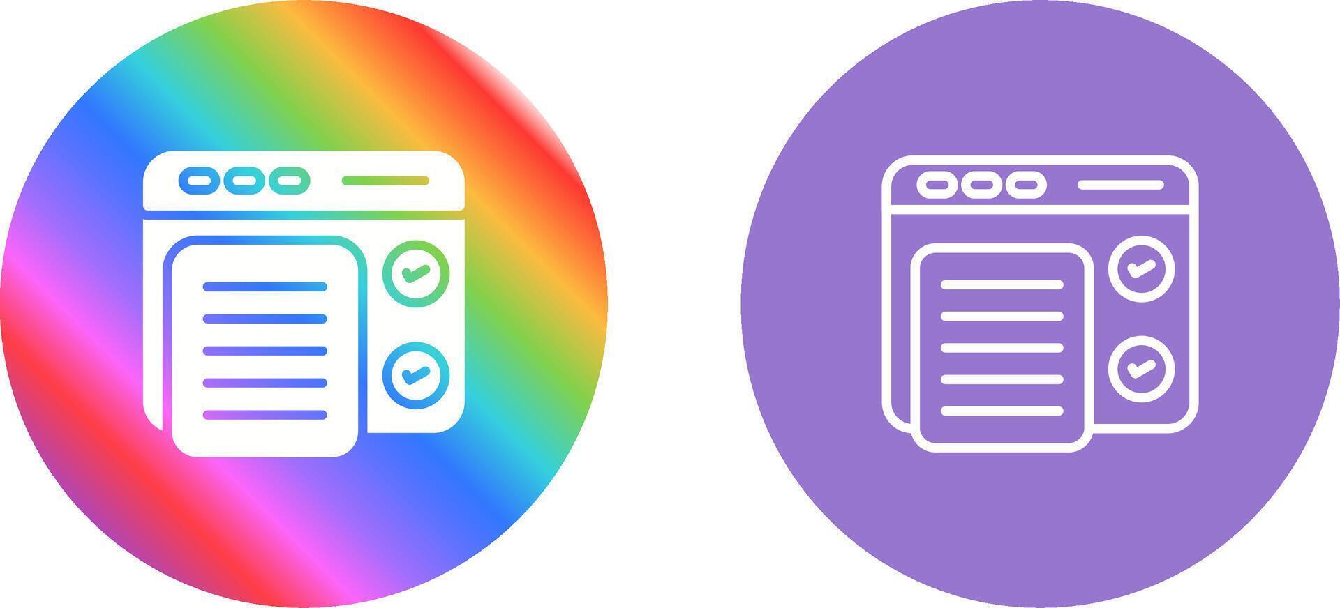 Concept Testing Vector Icon
