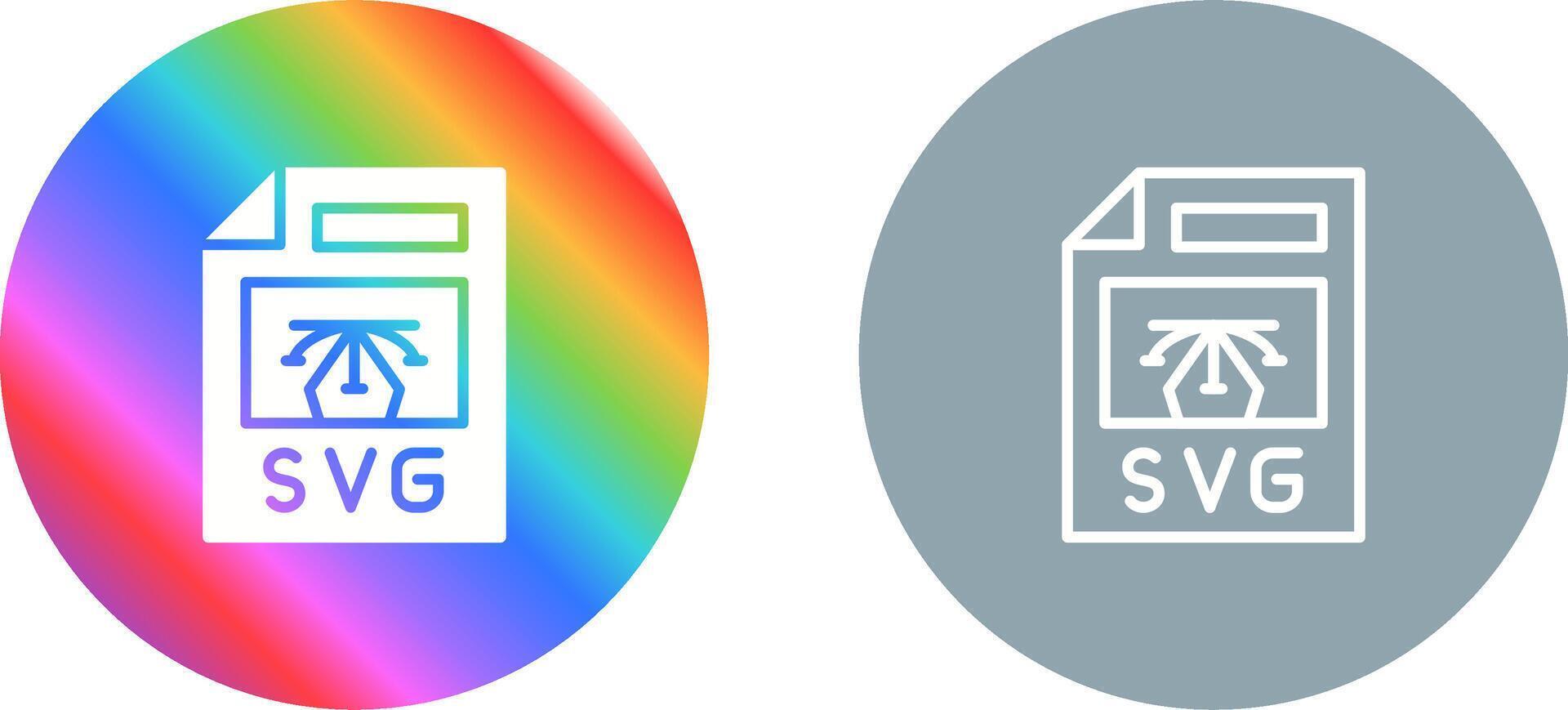 Svg File Vector Icon