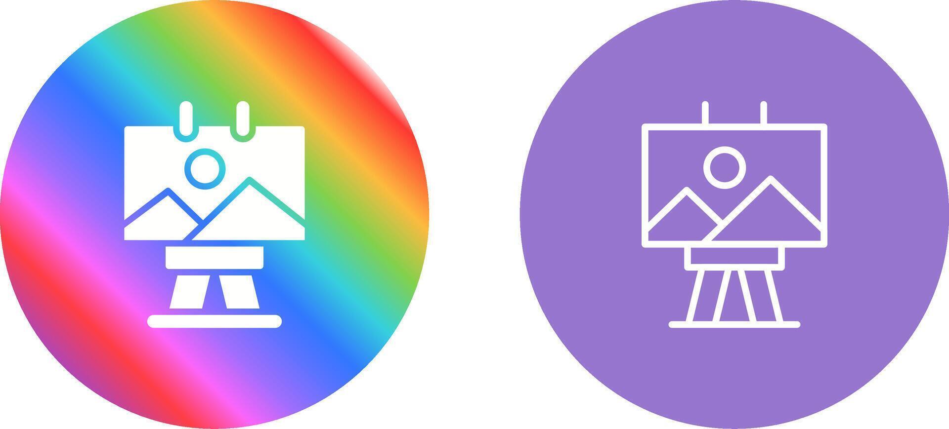 Canvas Vector Icon