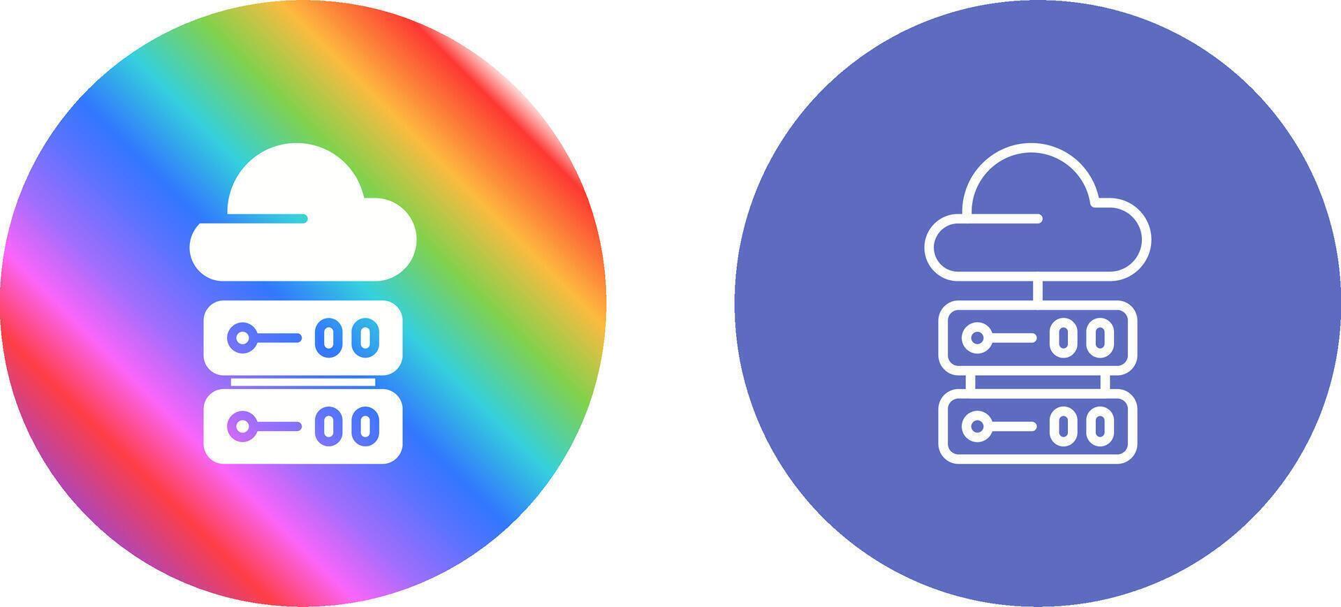 Cloud Computing Vector Icon