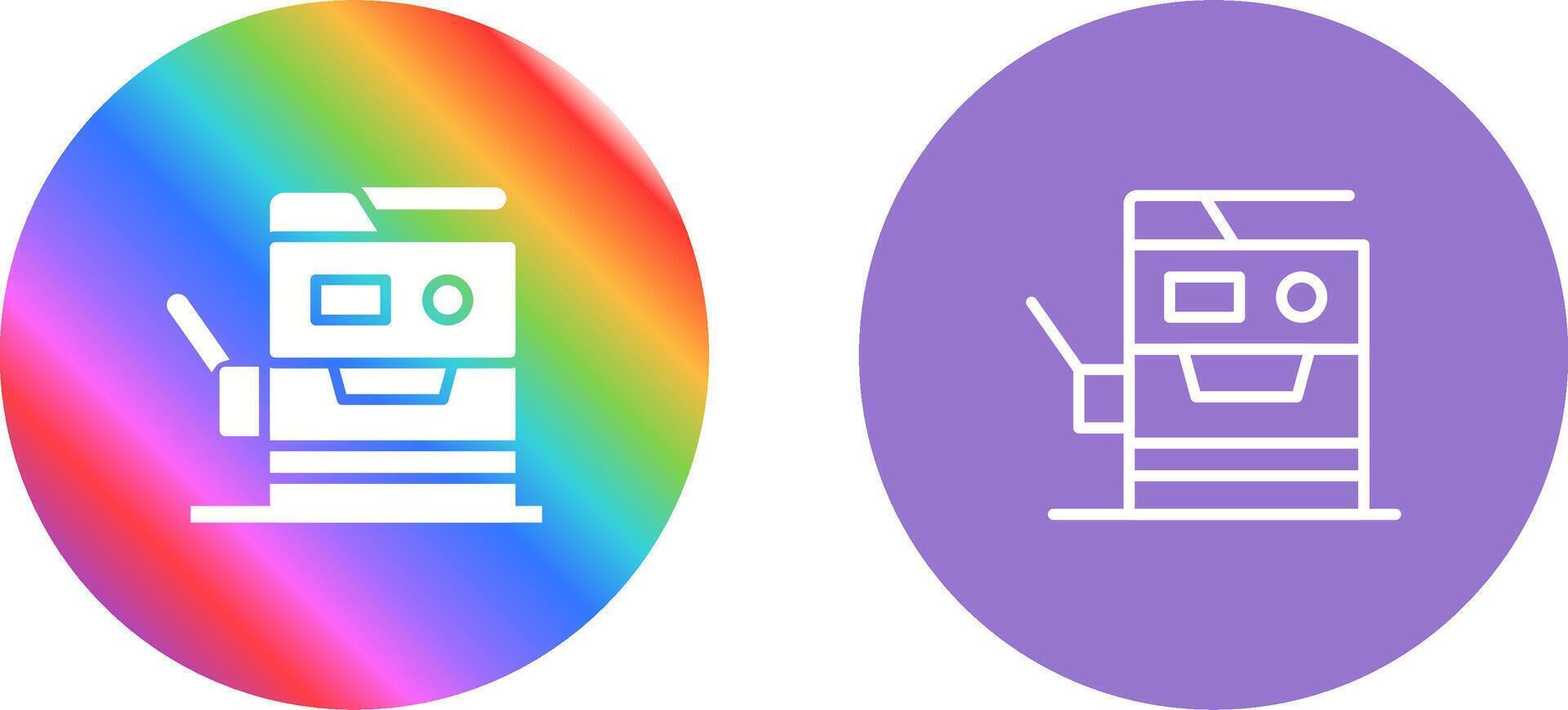 Copy Machine Vector Icon
