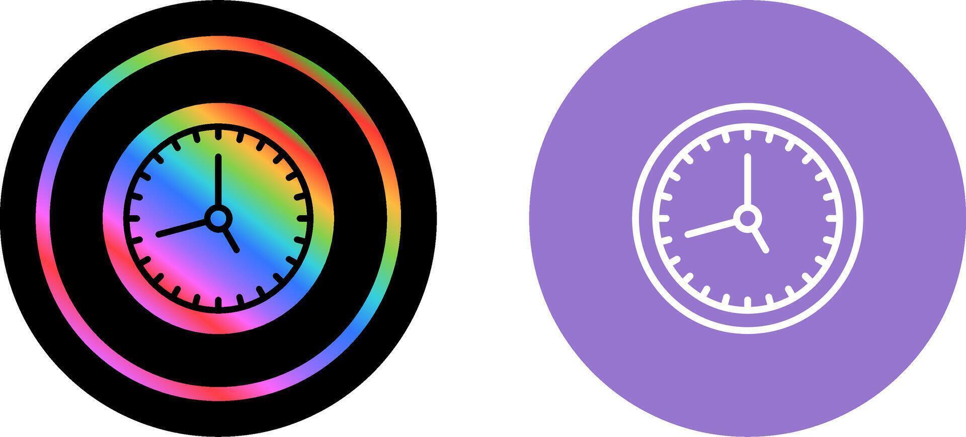 Clock Vector Icon