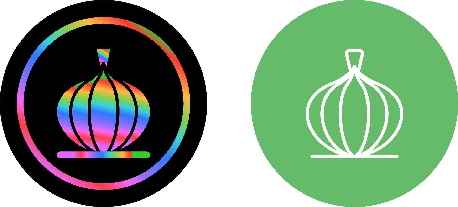 Onion Vector Icon