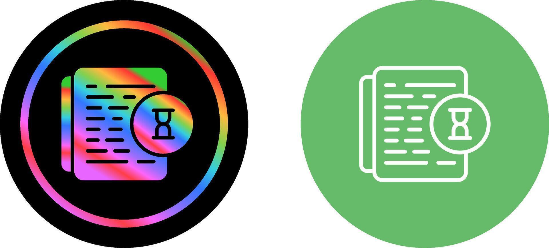 Document Audit Vector Icon