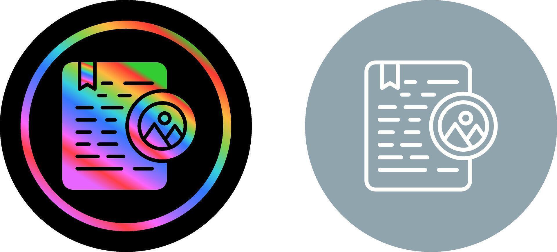 Document Thumbnail Vector Icon