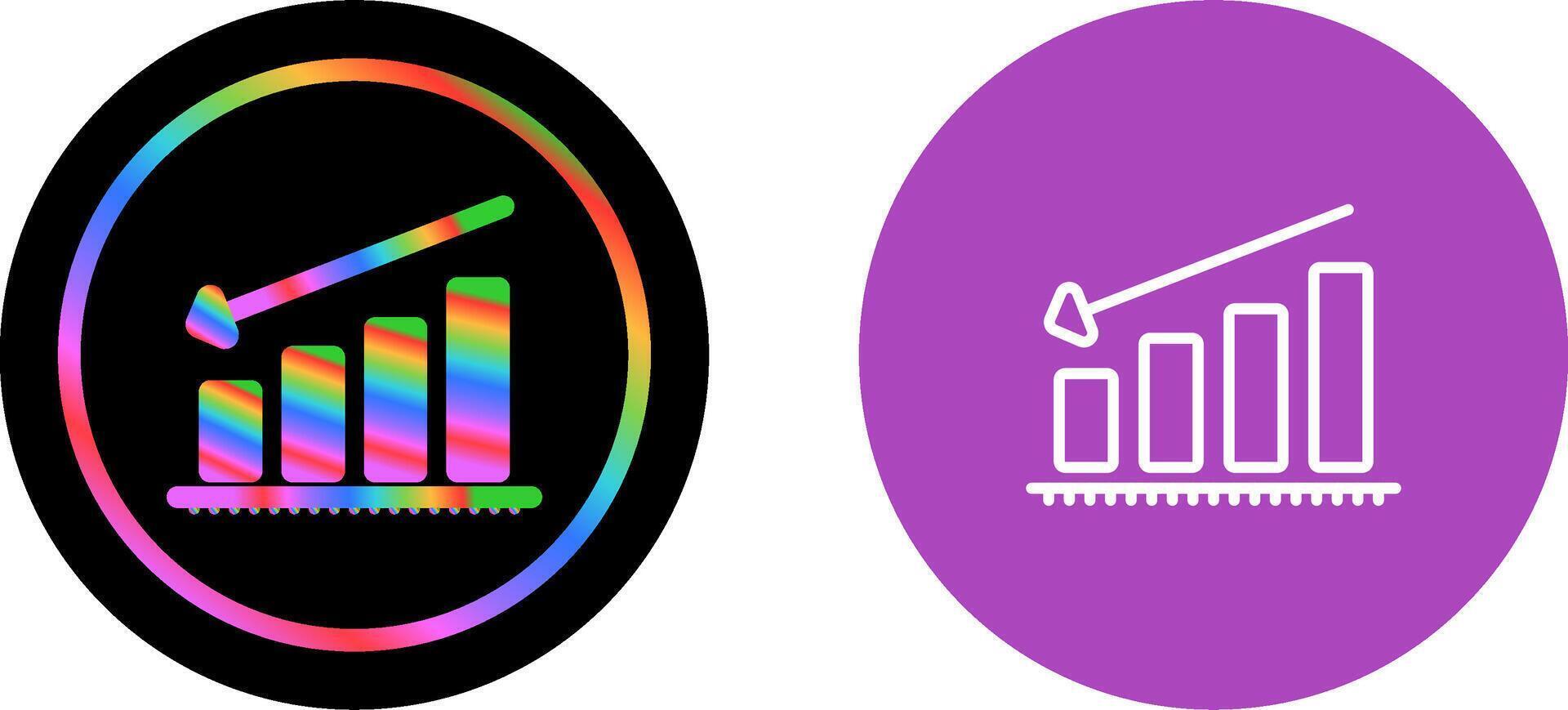 Chart Decreasing Vector Icon