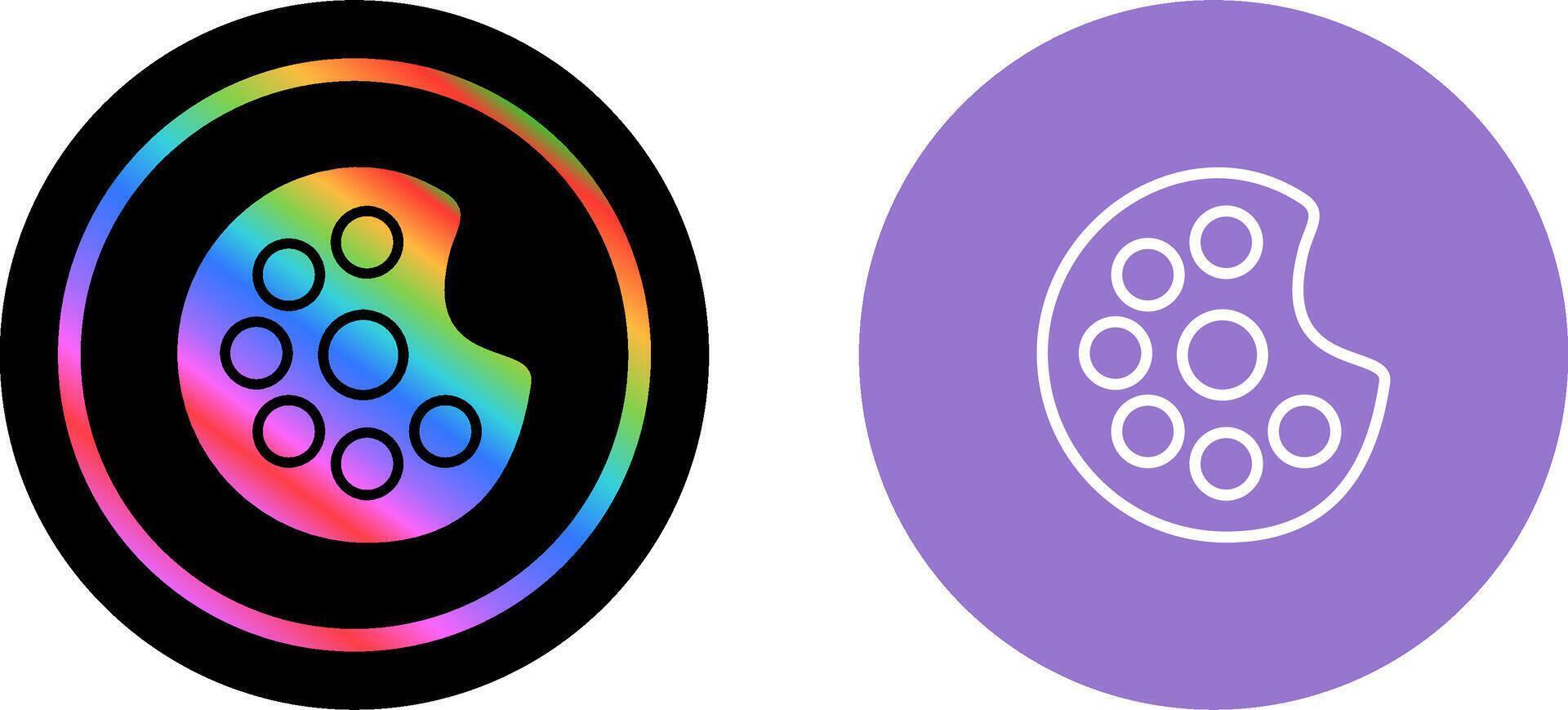 Artist Palette Vector Icon
