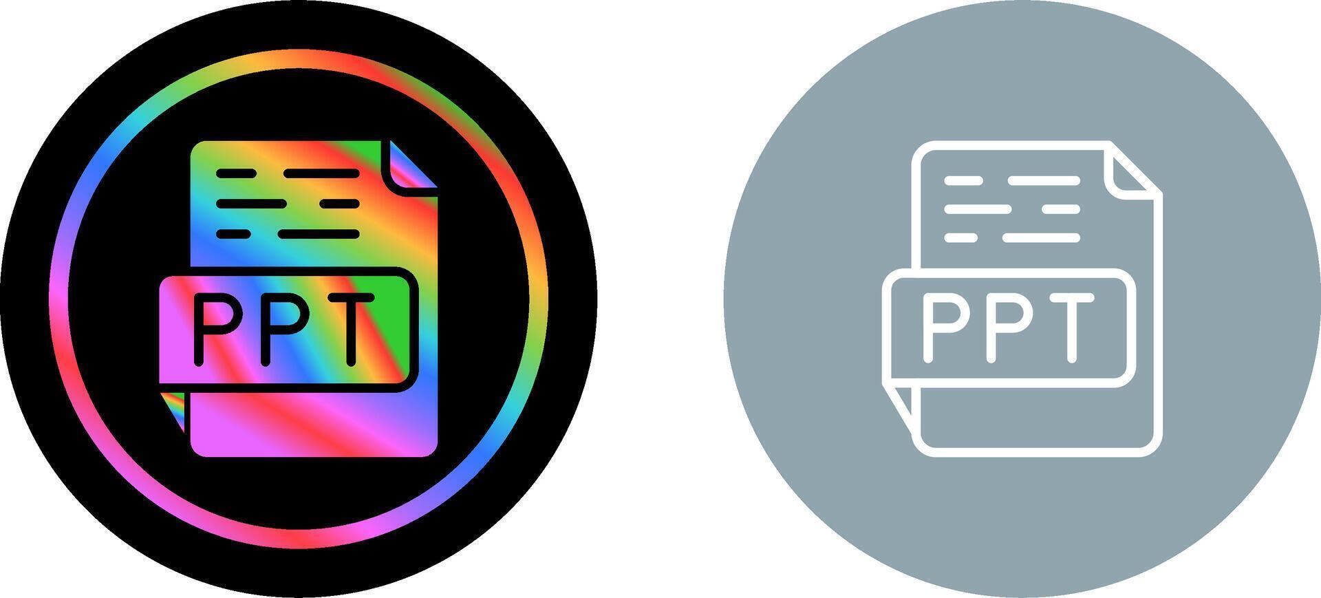 PPT Vector Icon