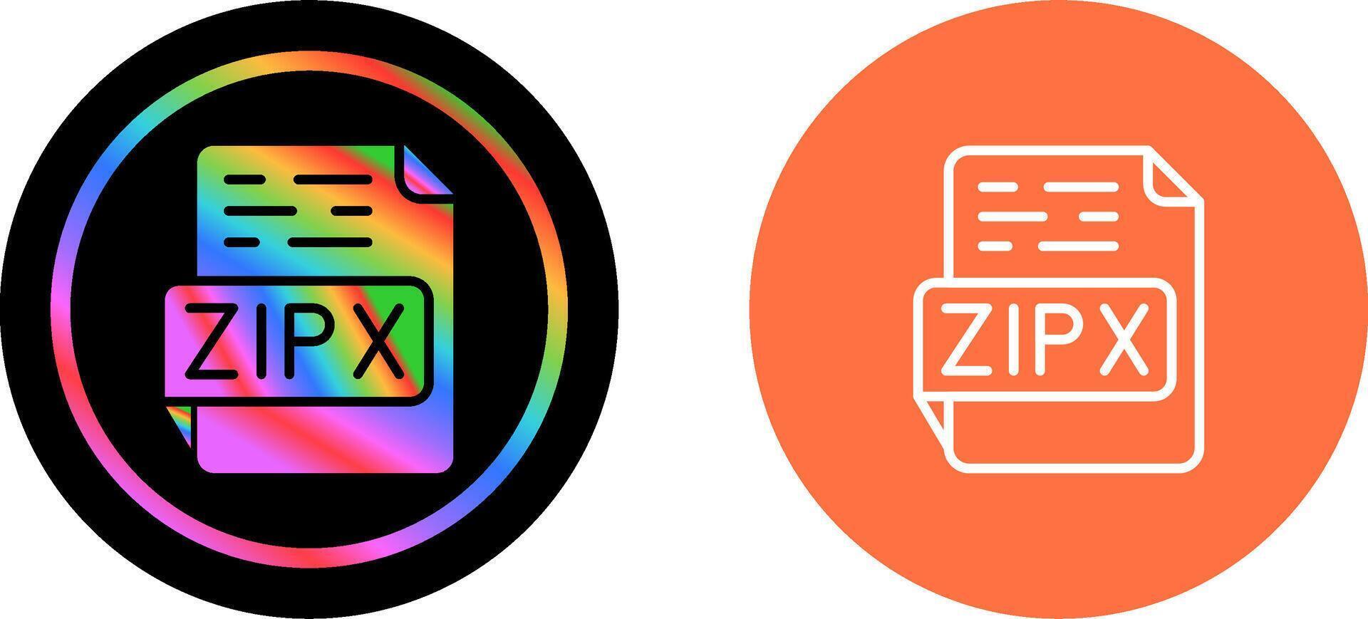 zipx vector icono