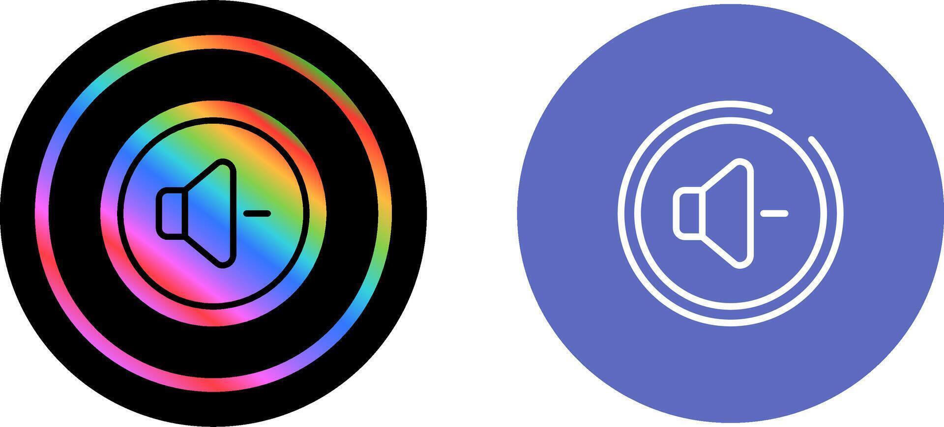 Volume Down Button Vector Icon
