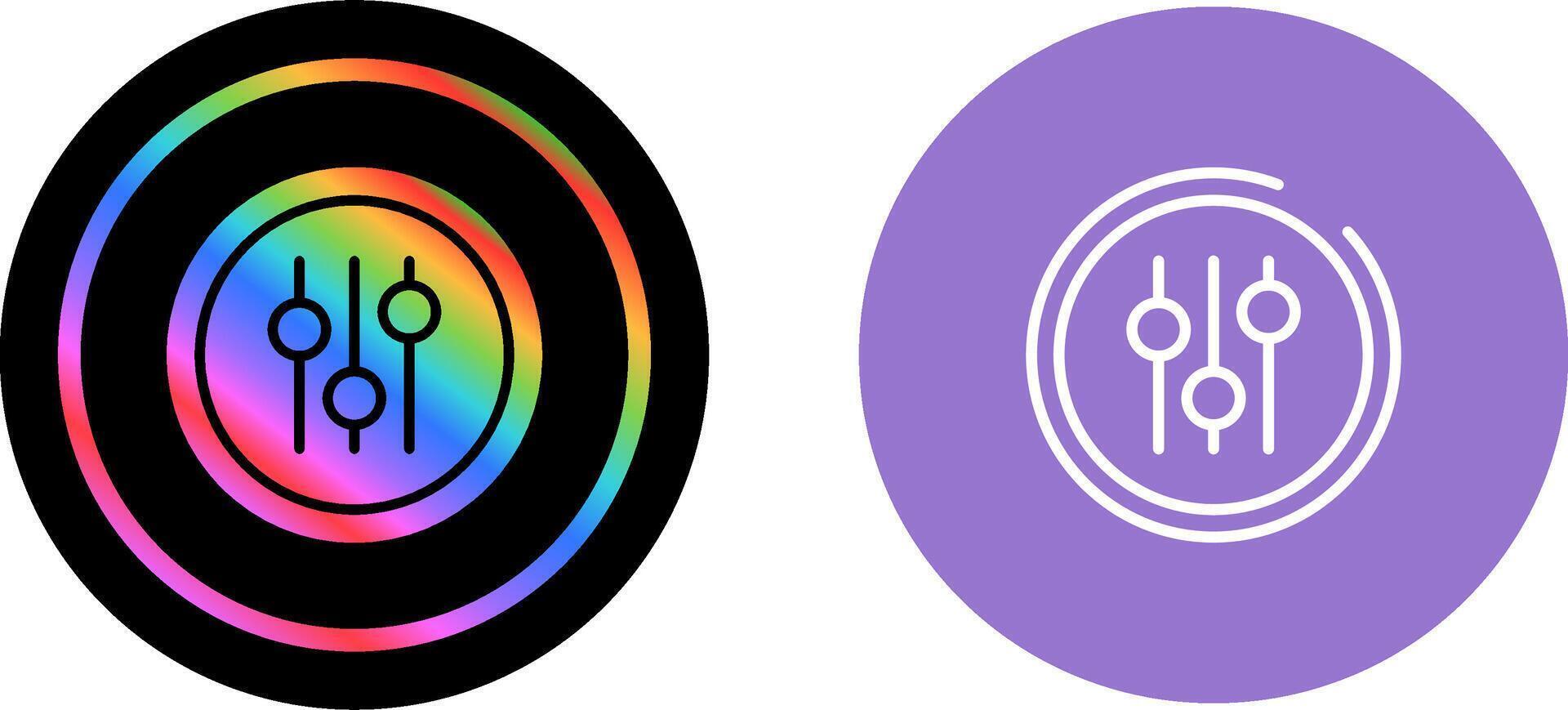 Audio Equalizer Vector Icon