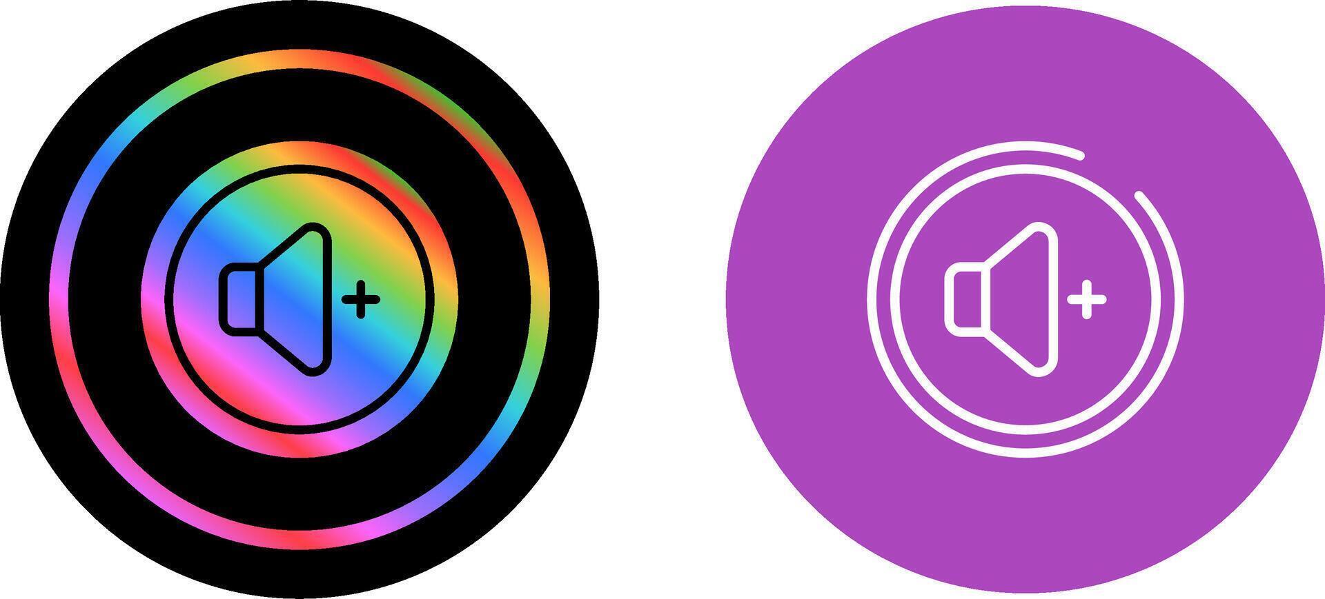 Volume Up Button Vector Icon