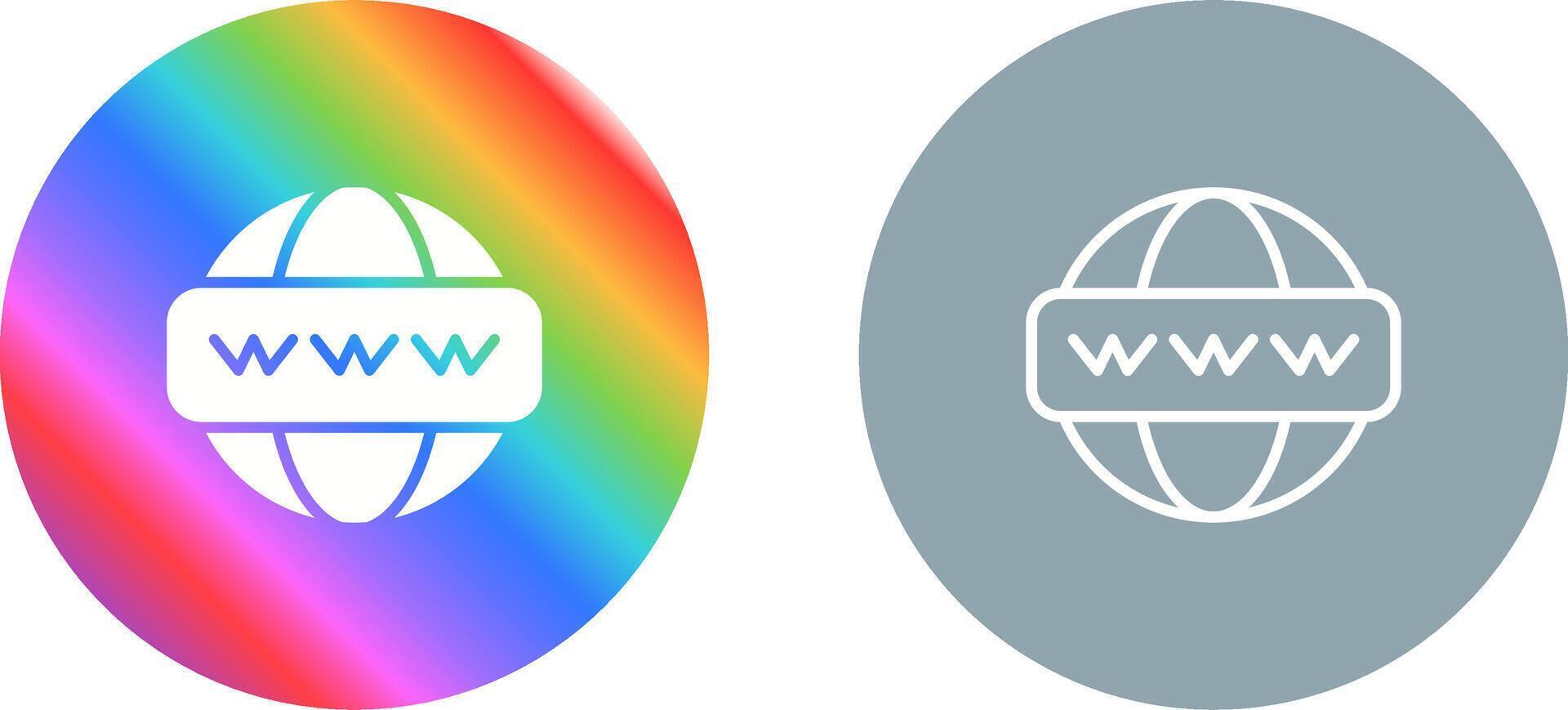 World Wide Web Vector Icon