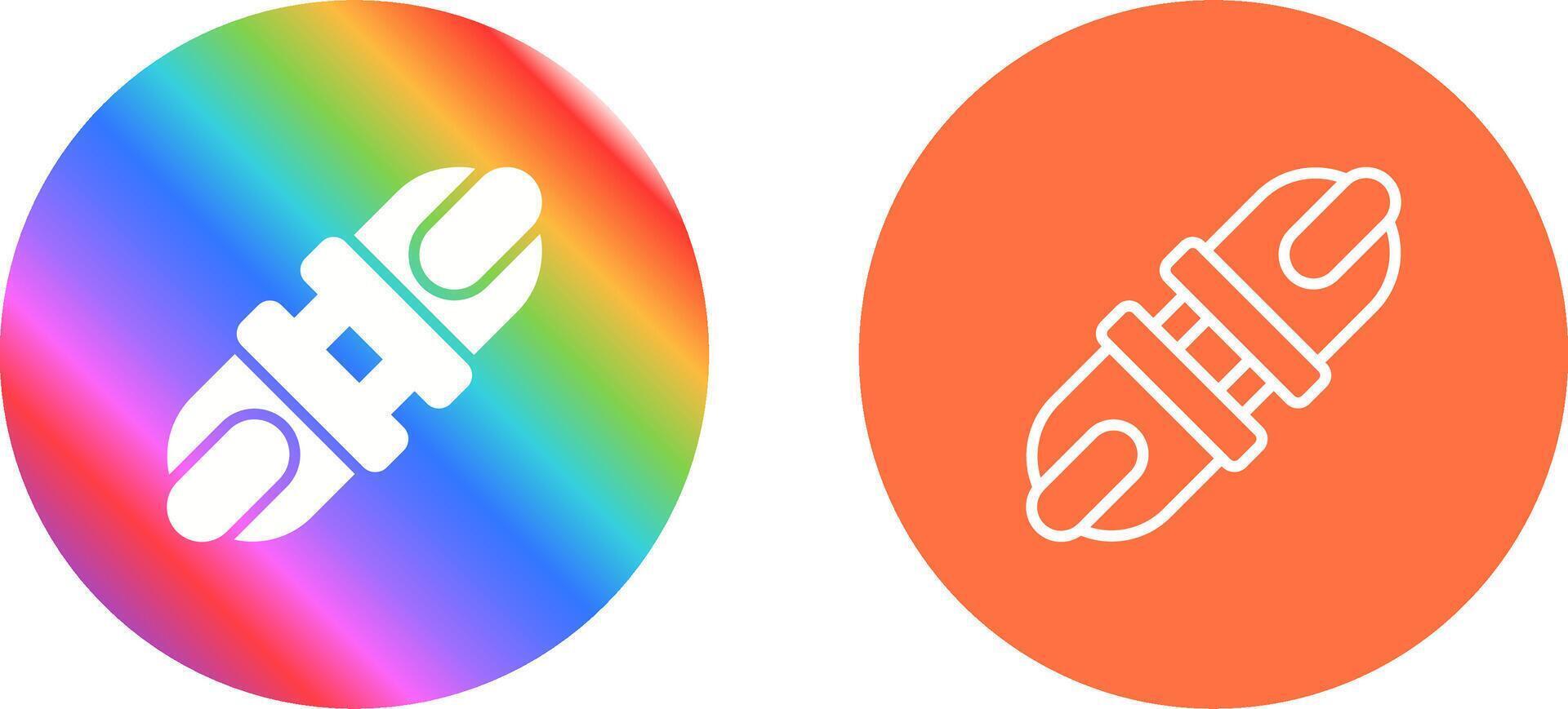 Unplugged Vector Icon