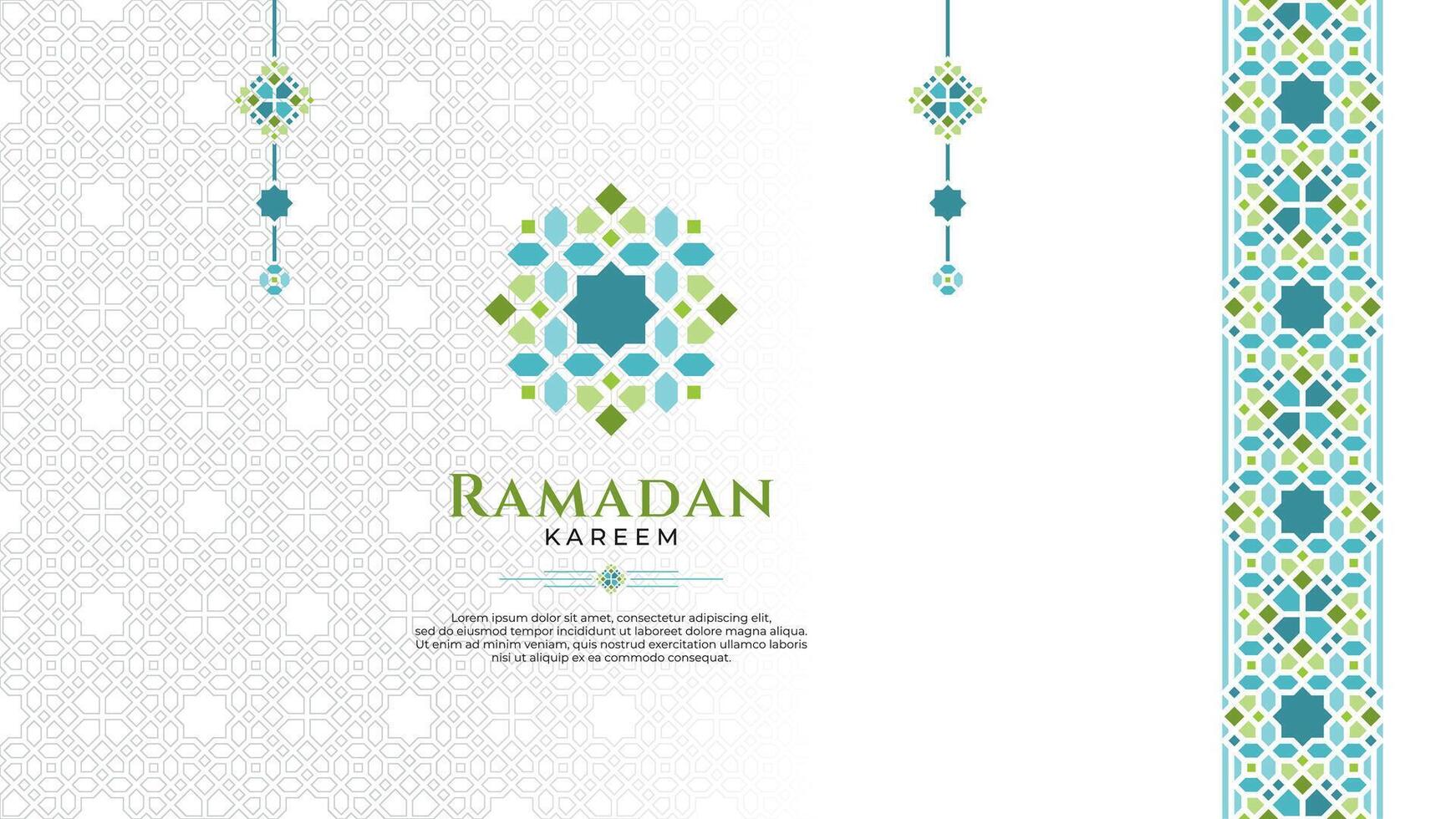 Oriental Greeting Design for Culture or Islamic Theme, Specially for Ramadan or Eid Mubarak vector