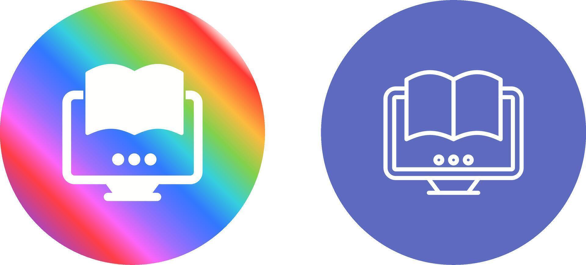 Manual Book Vector Icon