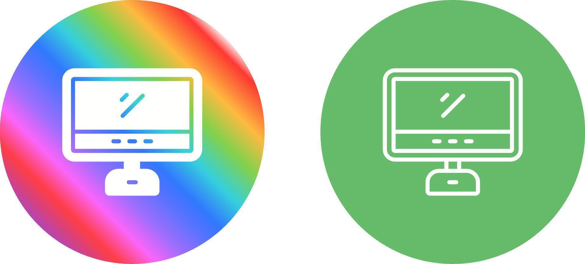 Desktop Vector Icon