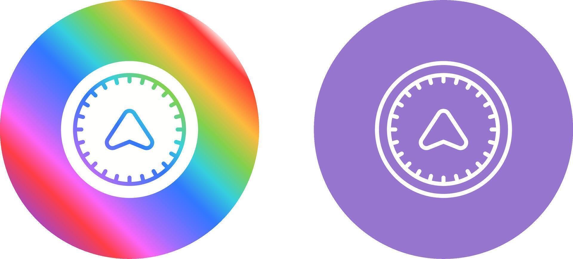 North Vector Icon